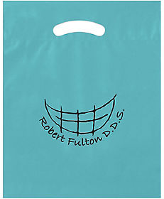 Custom Tote Bag | Promotional Bags: Colored Goodie Bag 12 x 15 x 3